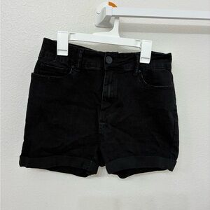 BAMBOO Women's Black Jean Shorts